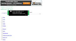 Desktop Screenshot of live.news1130.com